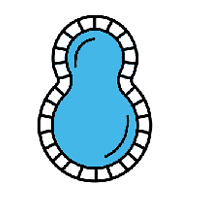 Pool design services icon